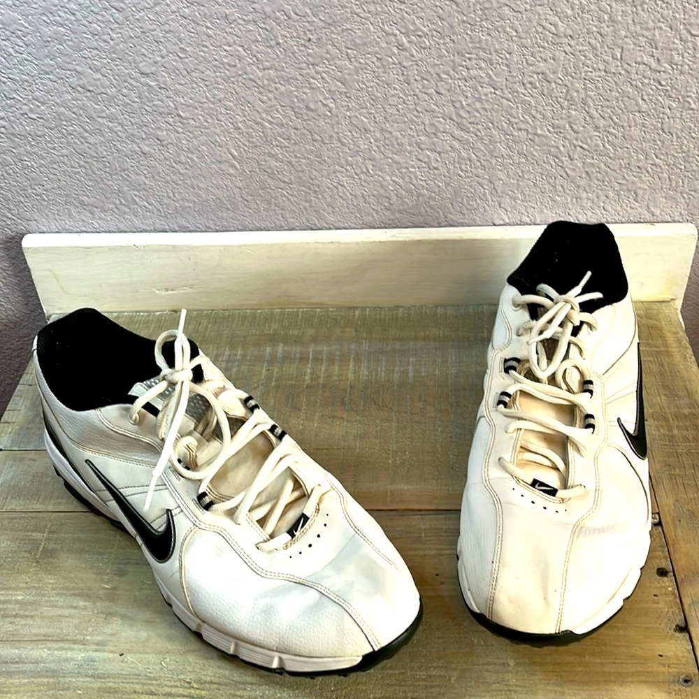 Men's Nike Air Leather Golf Shoes with TAC Cleats size 13